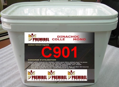 Colle - Colle dinachoc c901 15kg hybride spatulable ec1 ecologique classe a+ pro 3db