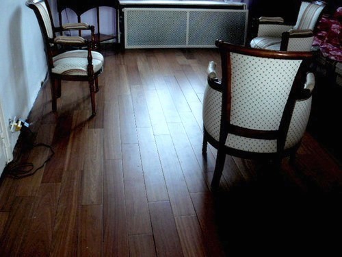 Parquet flottant exotique verni - Ipe contrecolle verni mat 127x 14&nbsp;lot fin de serie